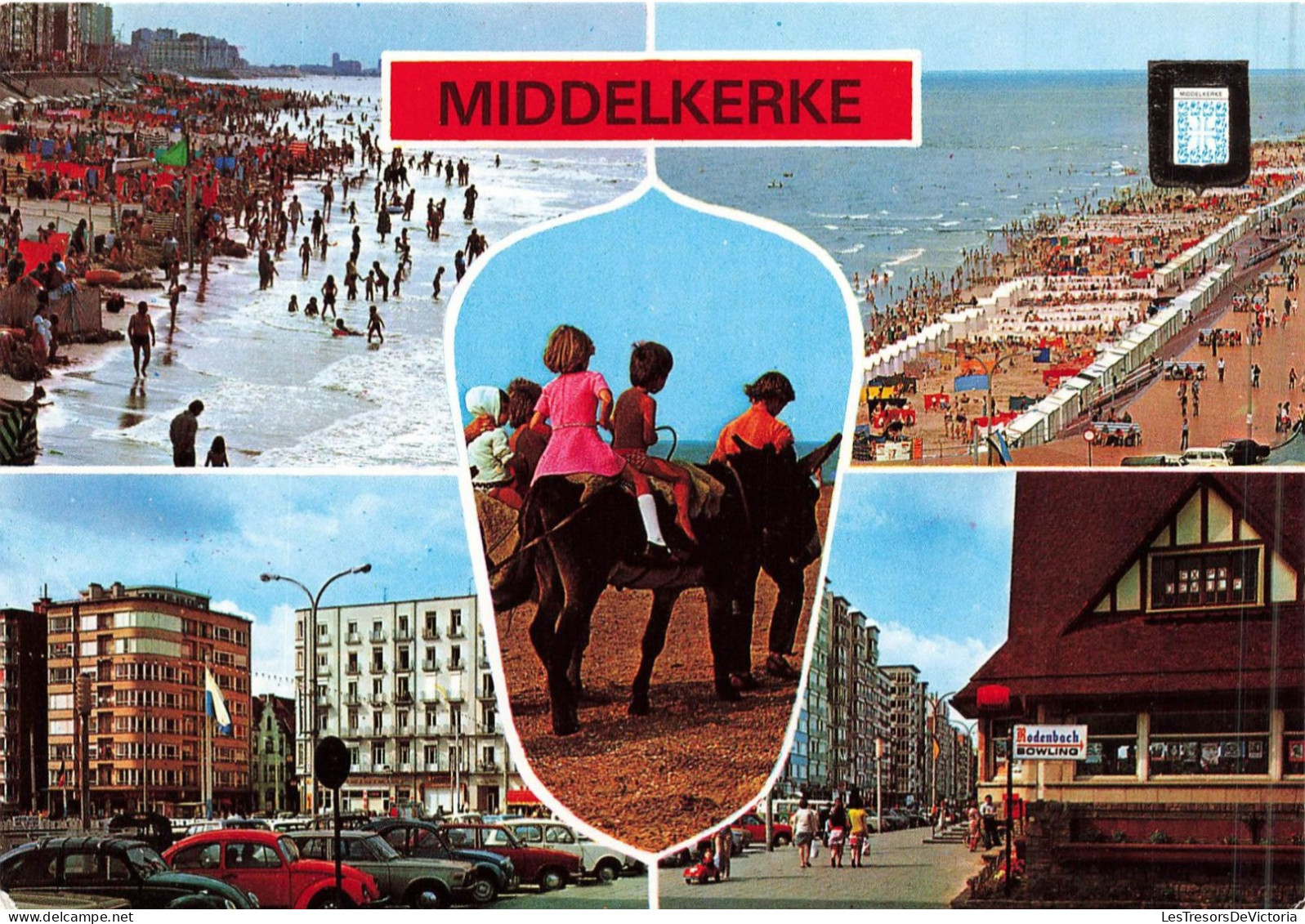 BELGIQUE - Un Bonjour De Middelkerke - Multivues De Middelkerke - Carte Postale - Middelkerke