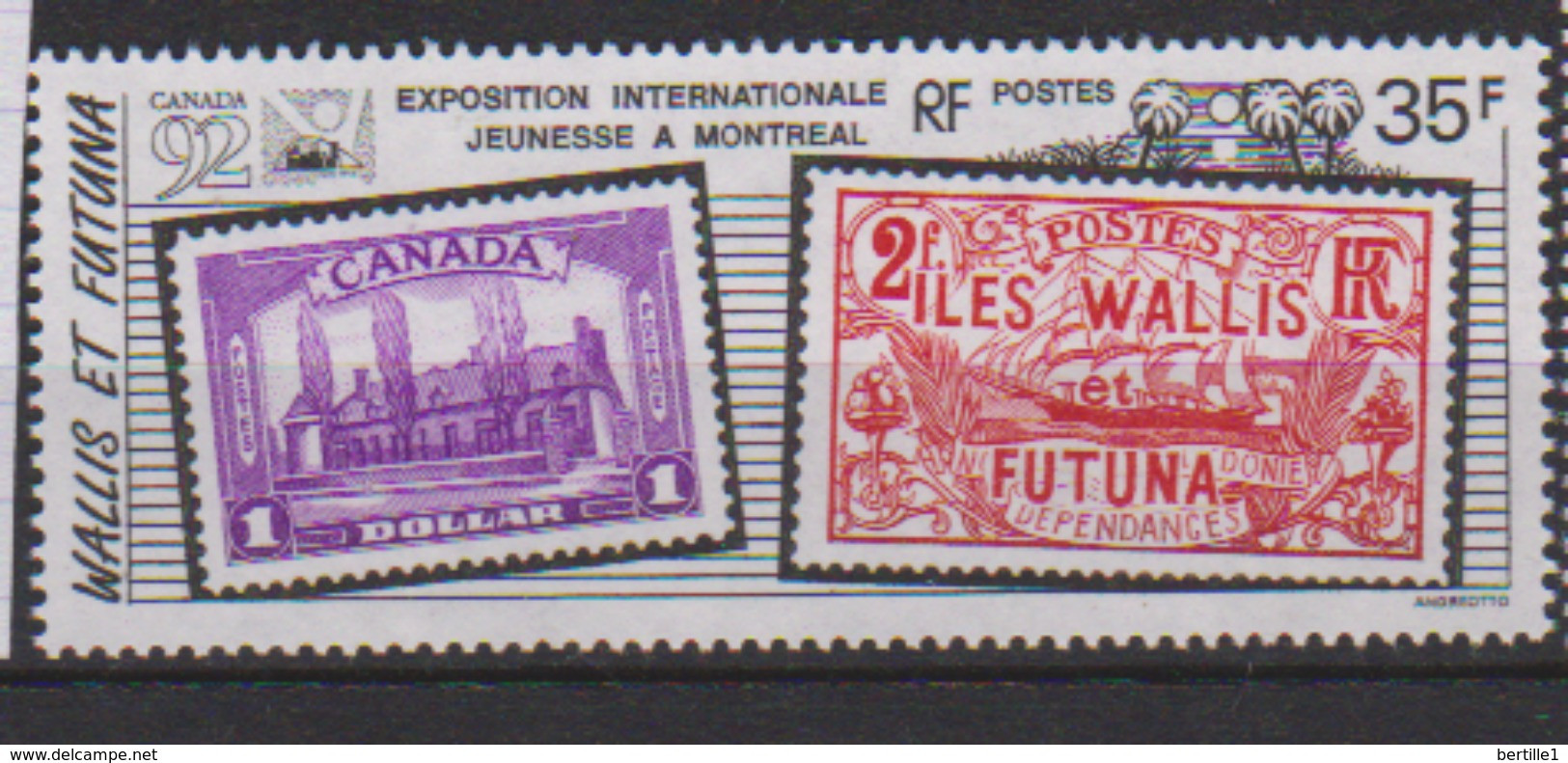 WALLIS ET FUTUNA          N° YVERT    426    NEUF SANS CHARNIERES     ( N    553    ) - Unused Stamps