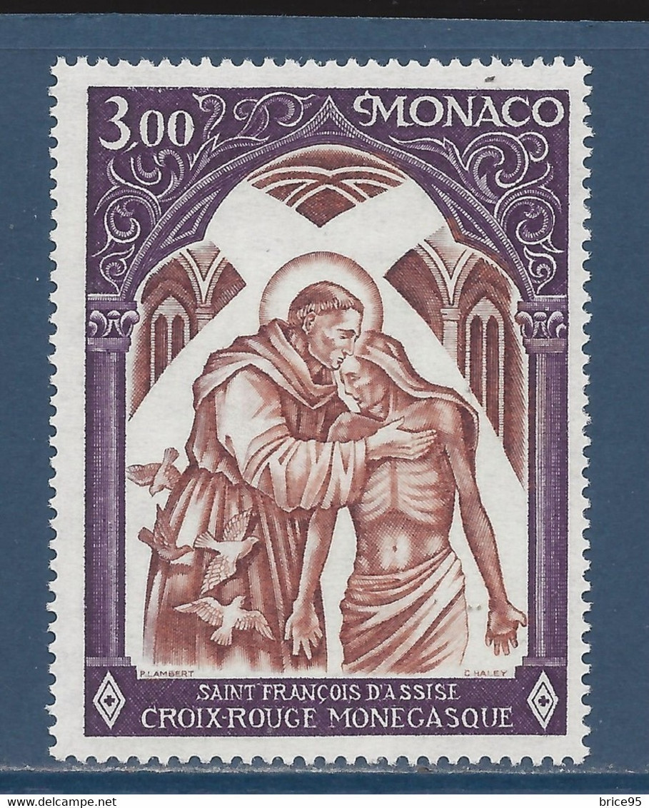 Monaco - YT N° 885 ** - Neuf Sans Charnière - 1972 - Neufs