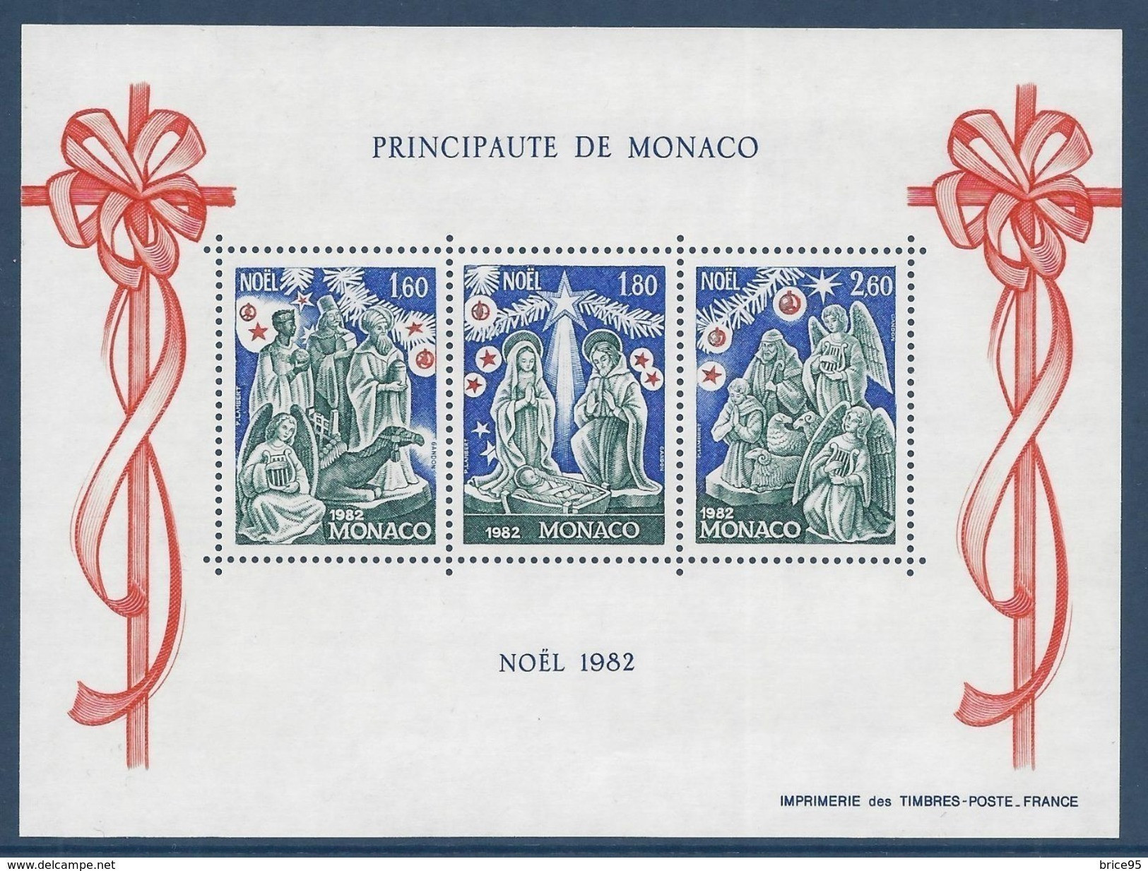 Monaco - Bloc YT N° 23 ** - Neuf Sans Charnière - 1982 - Blocks & Sheetlets