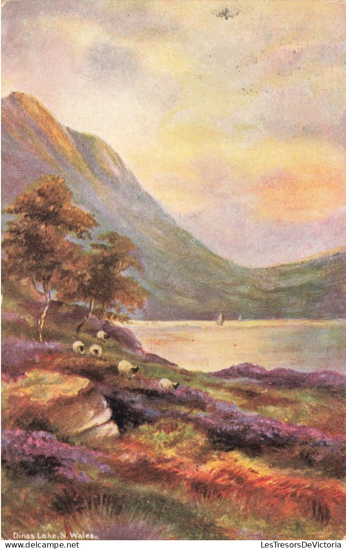 ILLUSTRATION - Dinas Lake - Wales - Carte Postale Ancienne - Unclassified