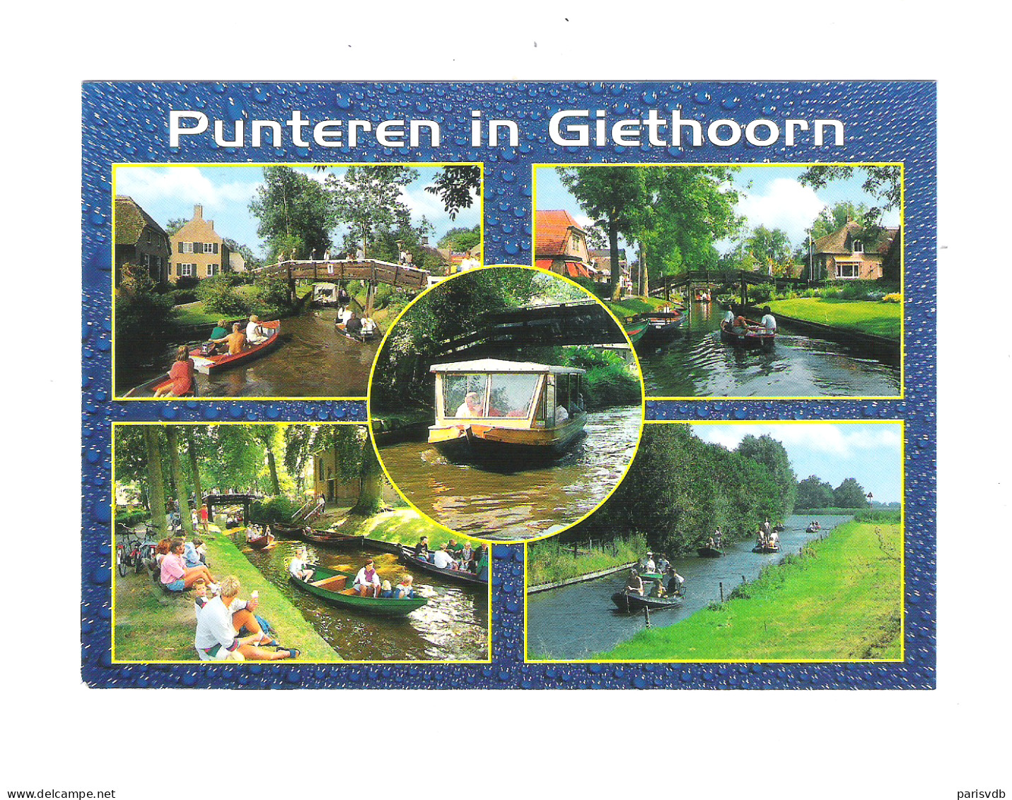 GIETHOORN  - PUNTEREN IN ... (NL 10488) - Giethoorn