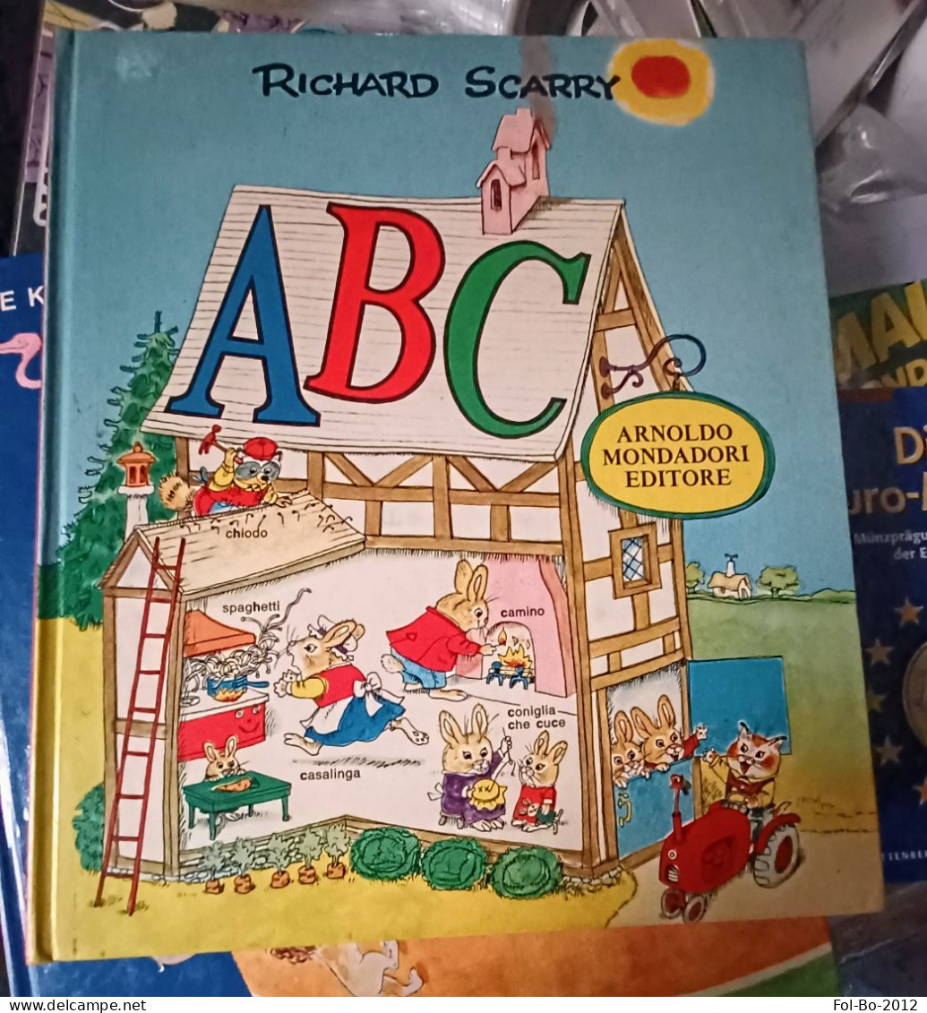 Richard Scarry ABC Mondadori 1973 Cartonato - Enfants
