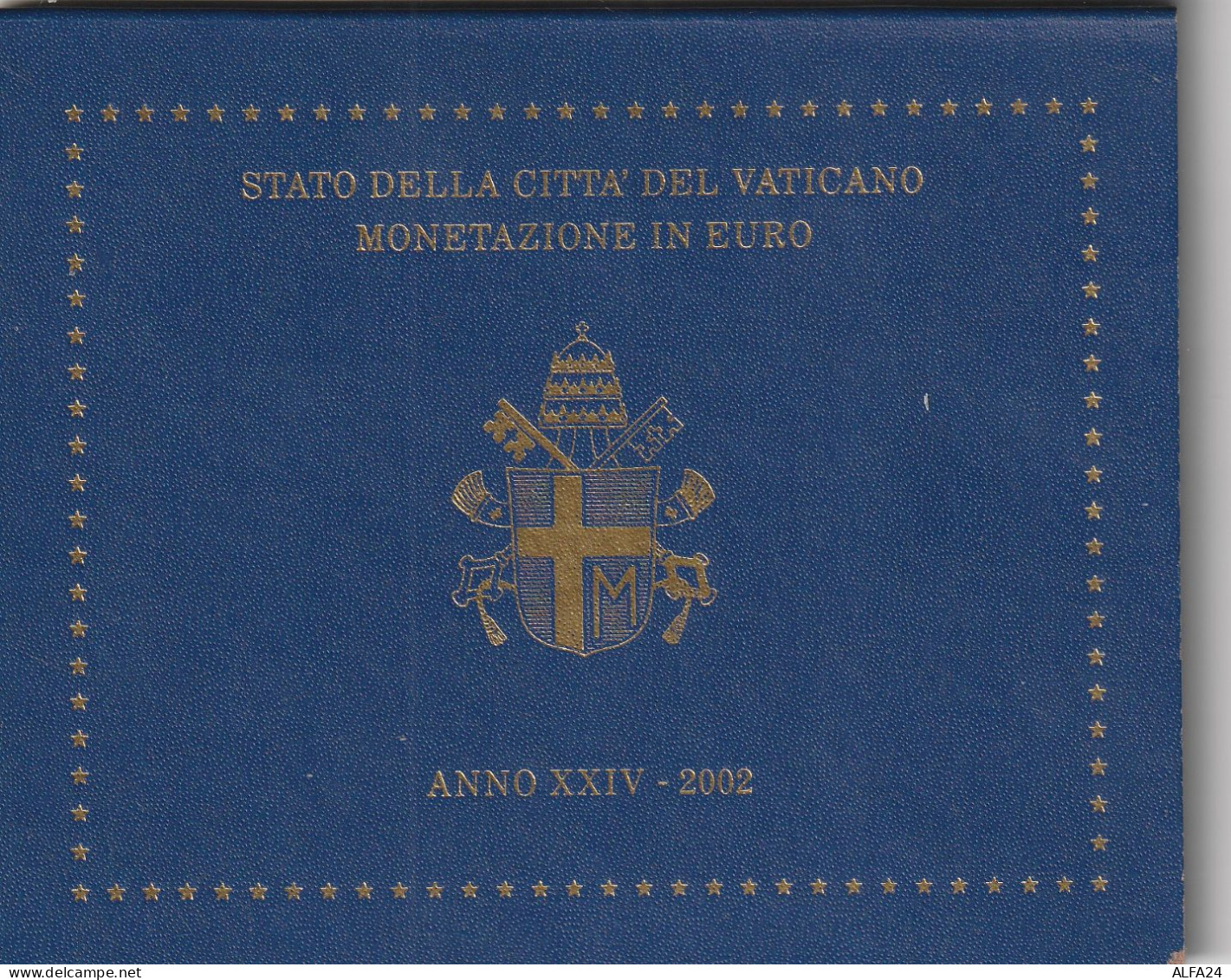 SERIE DIVISIONALE EURO VATICANO 2002 FDC  (B_804 - Vaticano (Ciudad Del)