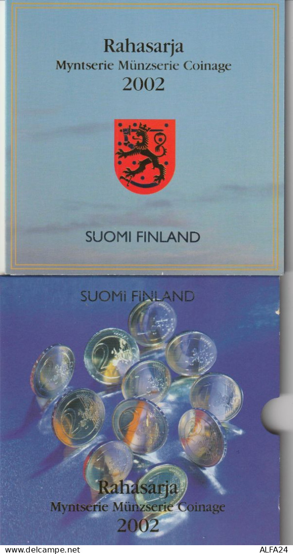 SERIE DIVISIONALE EURO FINLANDIA 2002 FDC  (B_806 - Finlandia