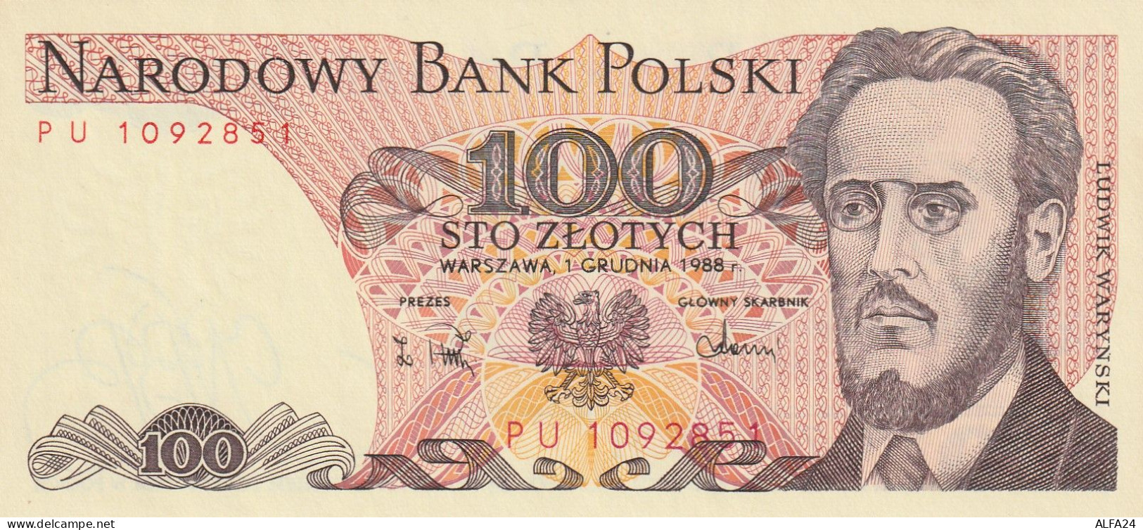 BANCONOTA POLONIA 100 UNC  (B_698 - Polen