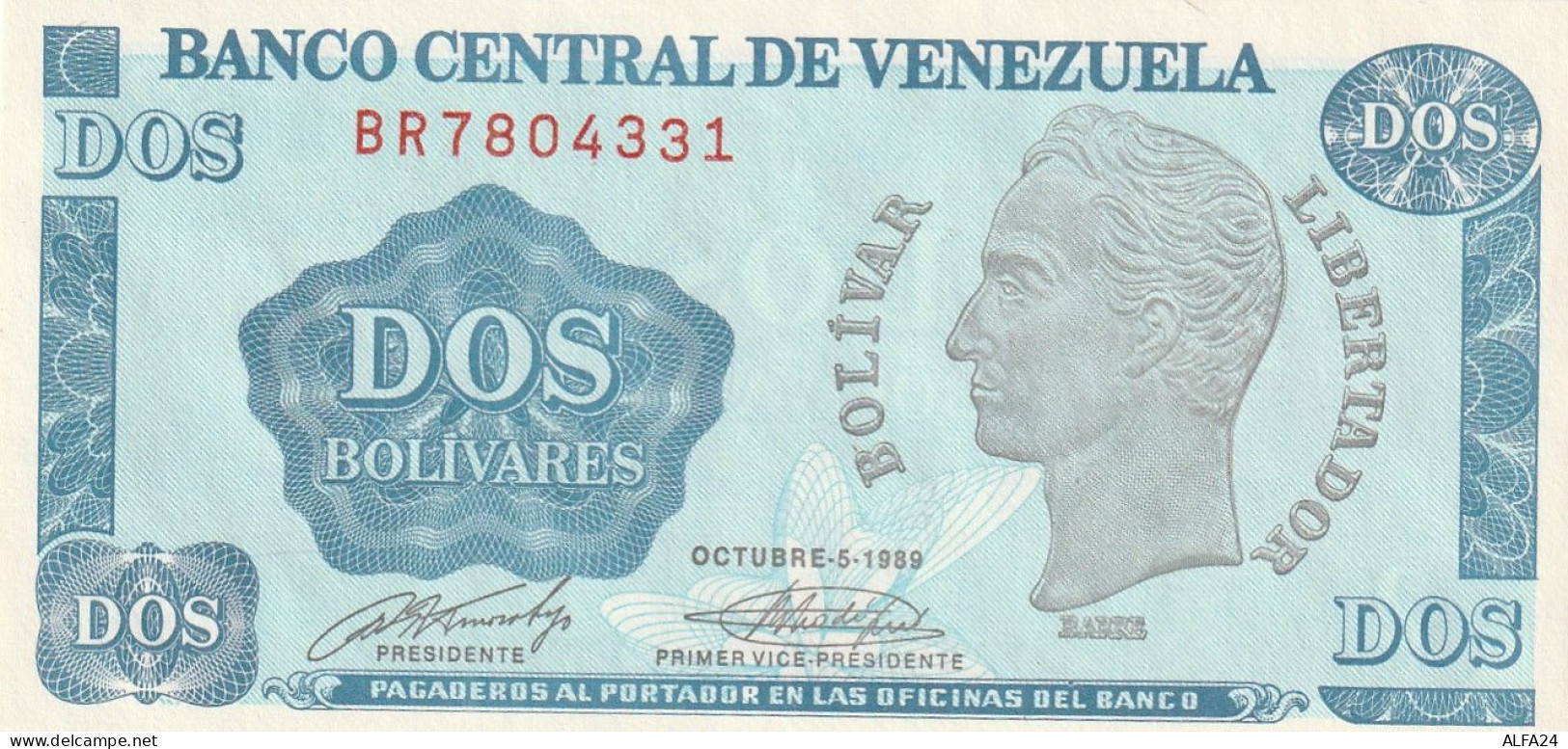 BANCONOTA VENEZUELA DOS BOLIVARES UNC  (B_691 - Venezuela