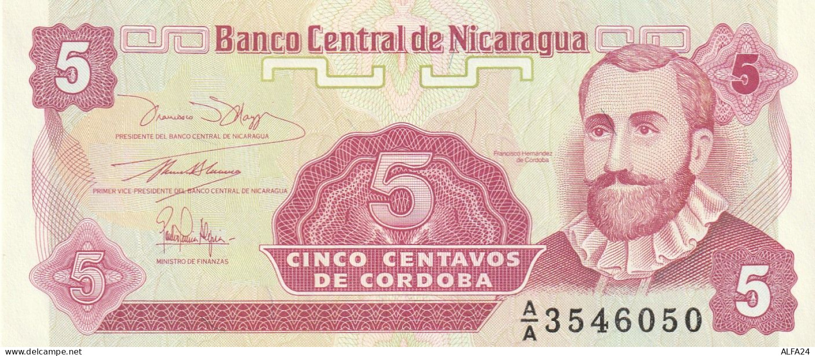 BANCONOTA NICARAGUA 5 UNC  (B_689 - Nicaragua