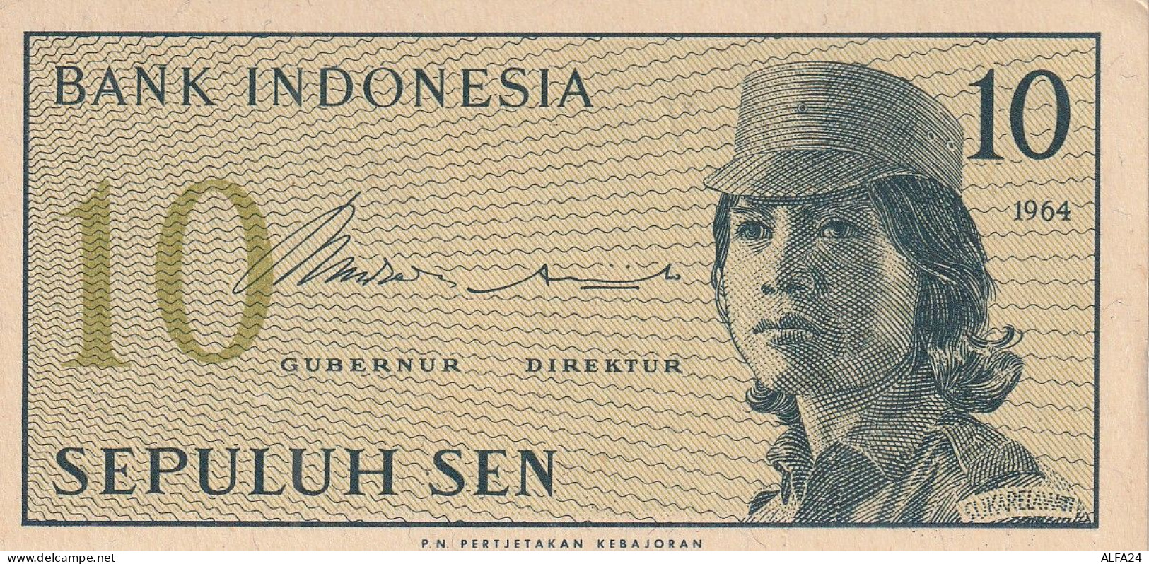 BANCONOTA INDONESIA 10 UNC  (B_688 - Indonésie