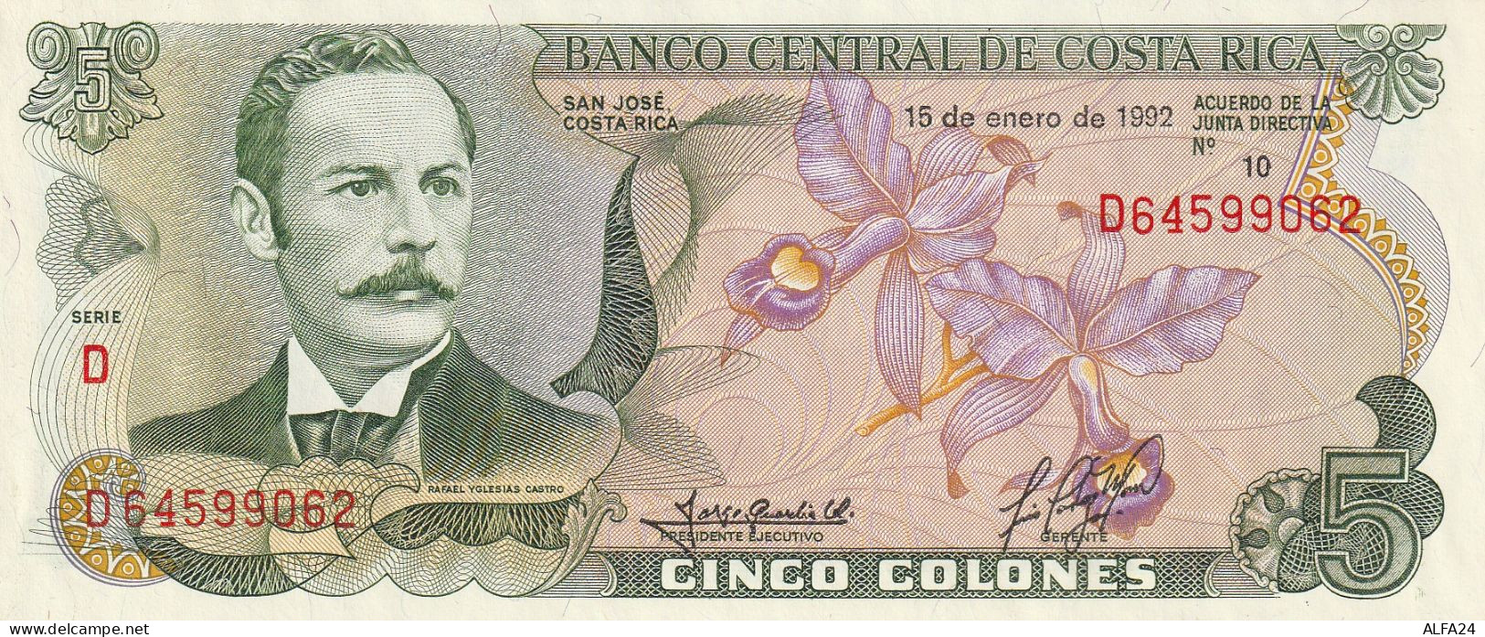 BANCONOTA COSTARICA 5 UNC  (B_676 - Costa Rica