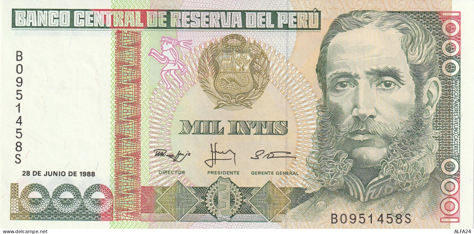 BANCONOTA PERU 1000 UNC  (B_636 - Perù