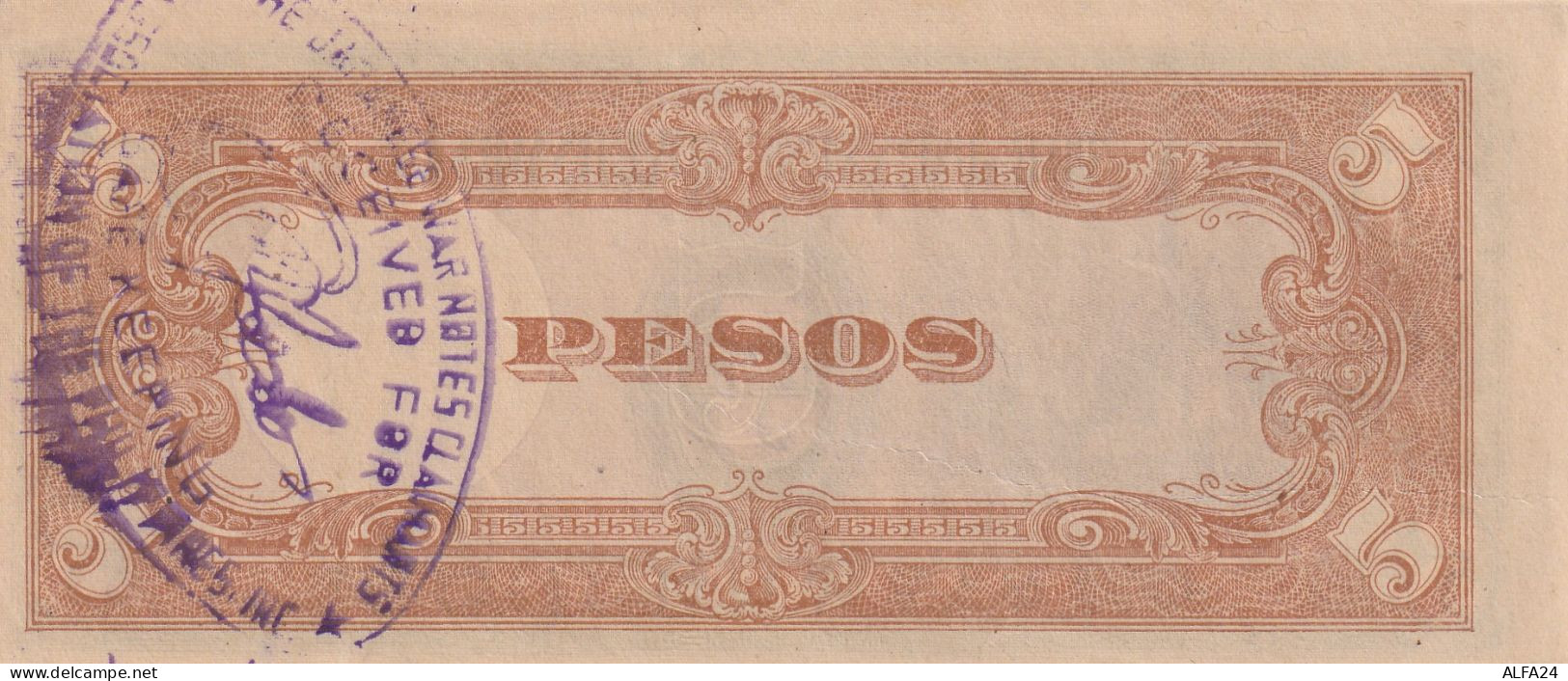 BANCONOTA GIAPPONE 5 PESOS -OCCUPAZIONE UNC  (B_616 - Japan