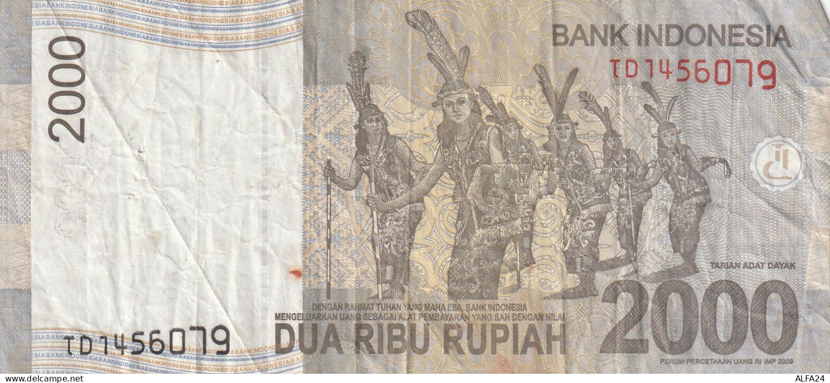 BANCONOTA INDONESIA 2000 VF  (B_563 - Indonésie