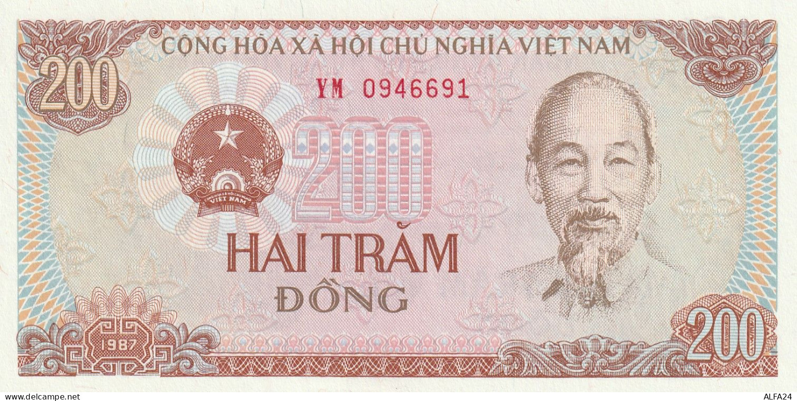 BANCONOTA VIETNAM 200 UNC  (B_515 - Viêt-Nam