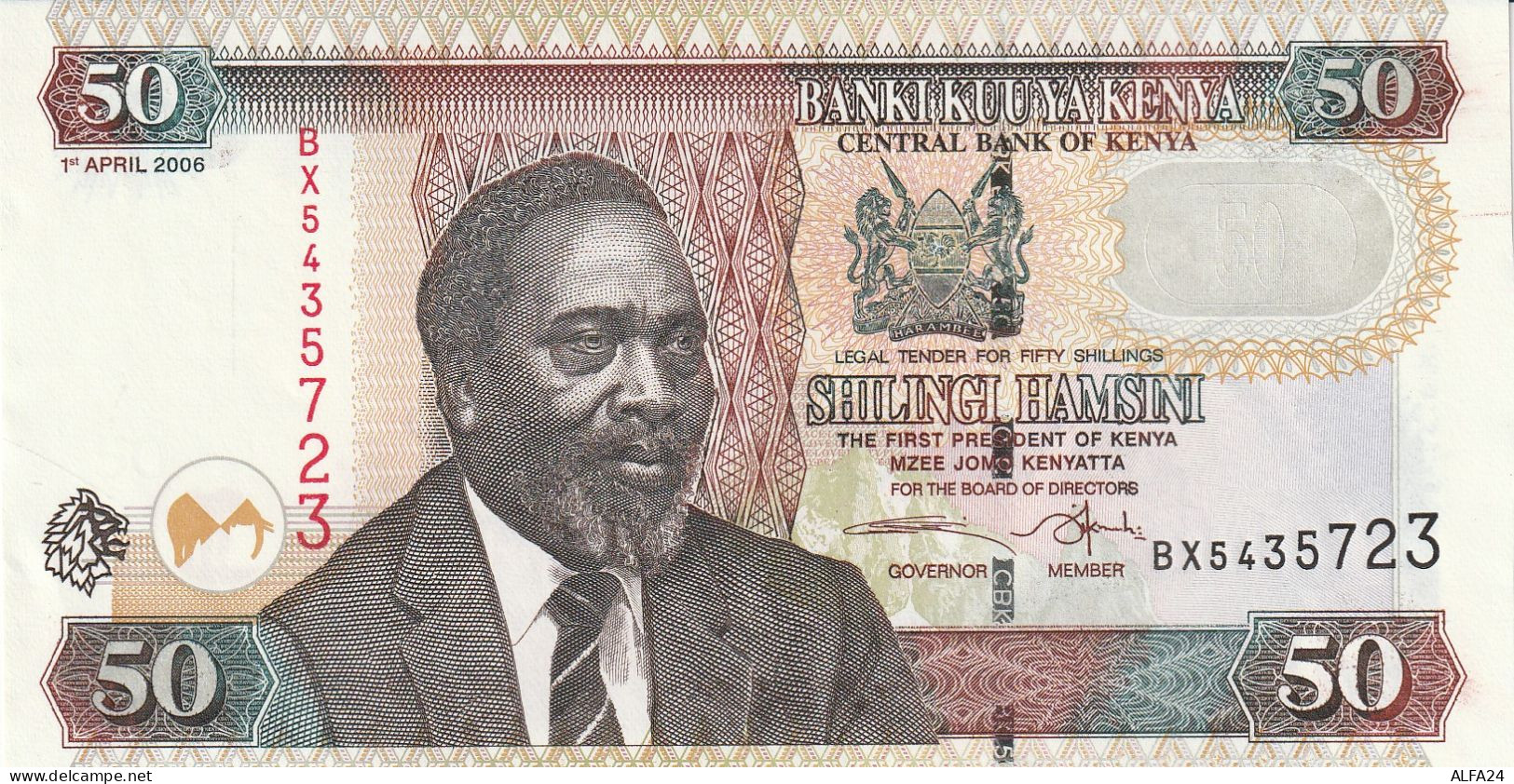 BANCONOTA KENIA 50 UNC  (B_520 - Kenya