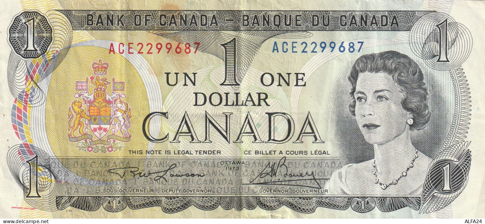 BANCONOTA CANADA 1 DOLLARO VF  (B_511 - Canada