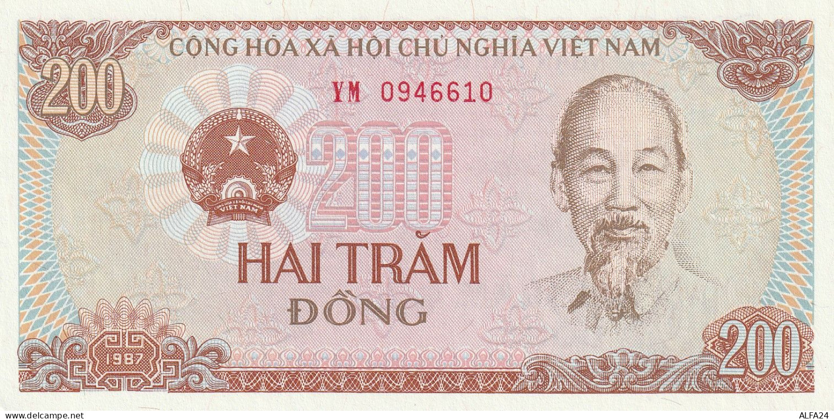 BANCONOTA VIETNAM 200 UNC  (B_513 - Viêt-Nam