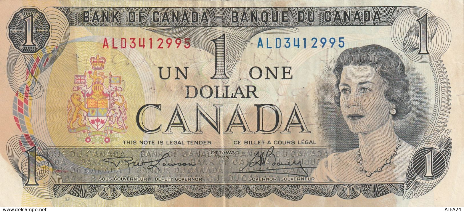 BANCONOTA CANADA 1 DOLLARO EF  (B_508 - Kanada