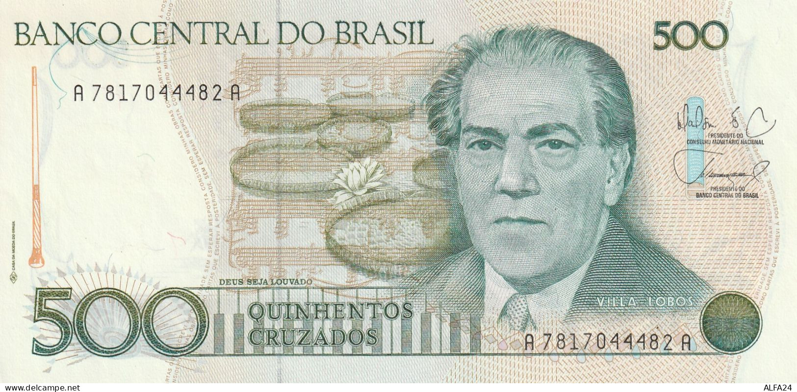 BANCONOTA BRASILE 500 UNC  (B_510 - Brasile