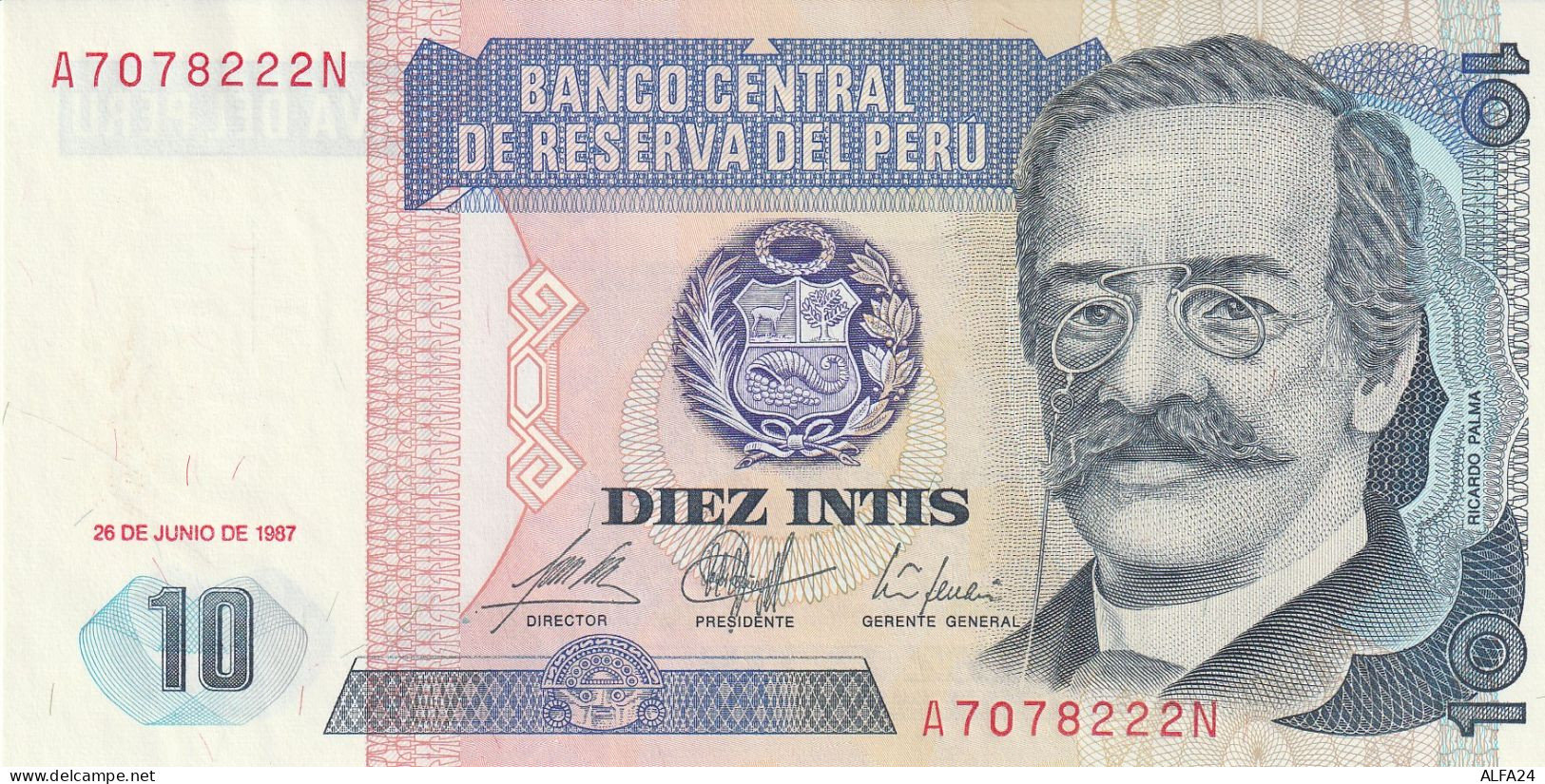 BANCONOTA PERU 10 UNC  (B_509 - Peru