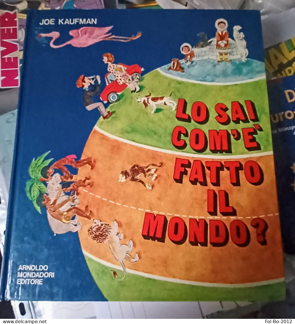 Joe Kaufman Lo Sai Com'è Fatto Il Mondo ? Mondadori 1978 Cartonato - Niños