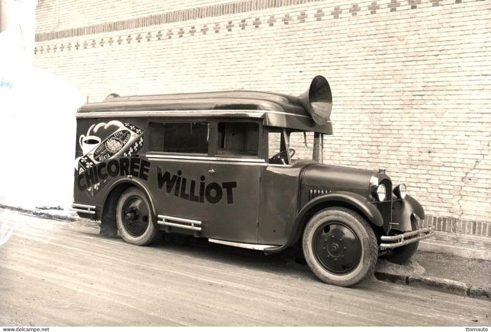 Latil Camion De Publicité Pour Chicorée WILLIOT Sur Le Tour De France 1937  -  15x10cms  PHOTO - Camions & Poids Lourds