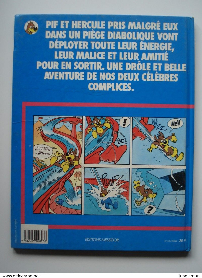 Album Pif - L'as Des Casses - Couverture Cartonnée - Editions Messidor / La Farandole - Dépôt Légal : Mars 1987 - Pif & Hercule