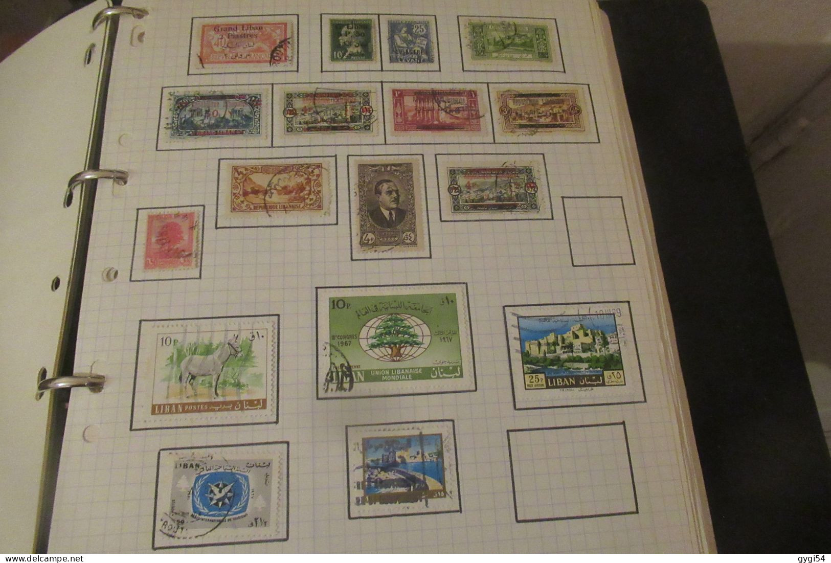 ASIE  LOT DE TIMBRES Et De LETTRES - Lebanon