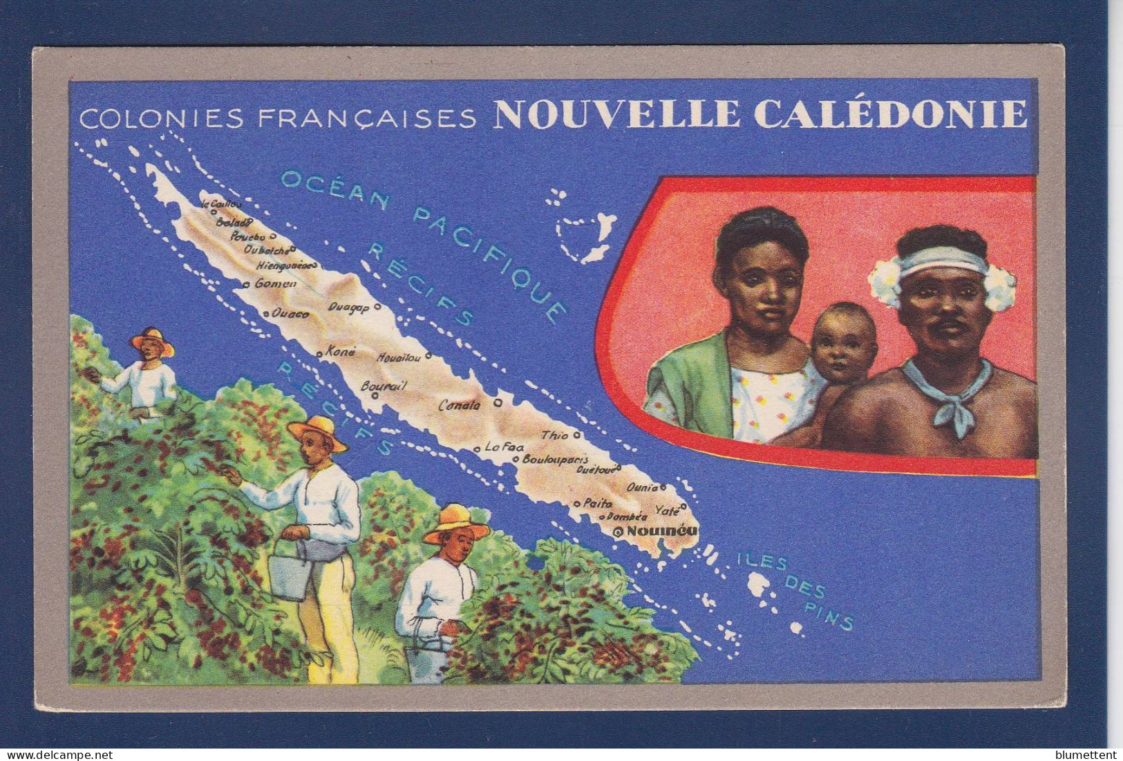 CPA 1 Euro Nouvelle Calédonie Océanie Prix De Départ 1 Euro Non Circulée - New Caledonia