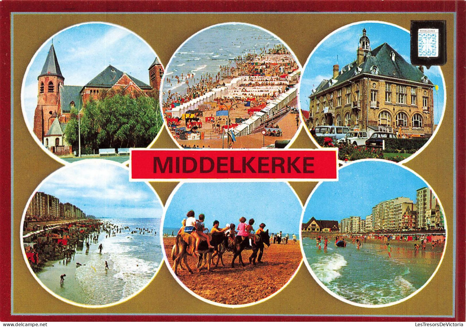 BELGIQUE - Un Bonjour De Middelkerke - Multivues De Middelkerke - Carte Postale - Middelkerke