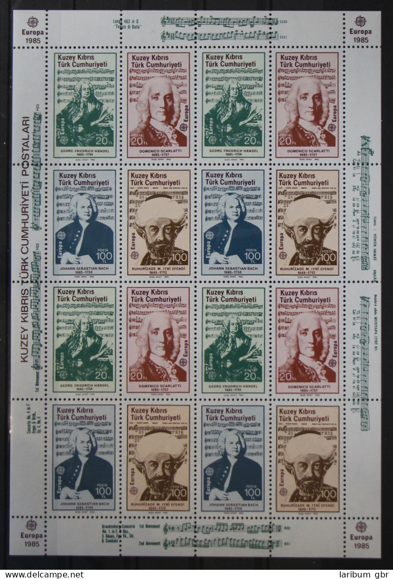 Türk. Zypern 166-169 Postfrisch Als Viererblock Als Zusammendruckbogen #GD924 - Used Stamps