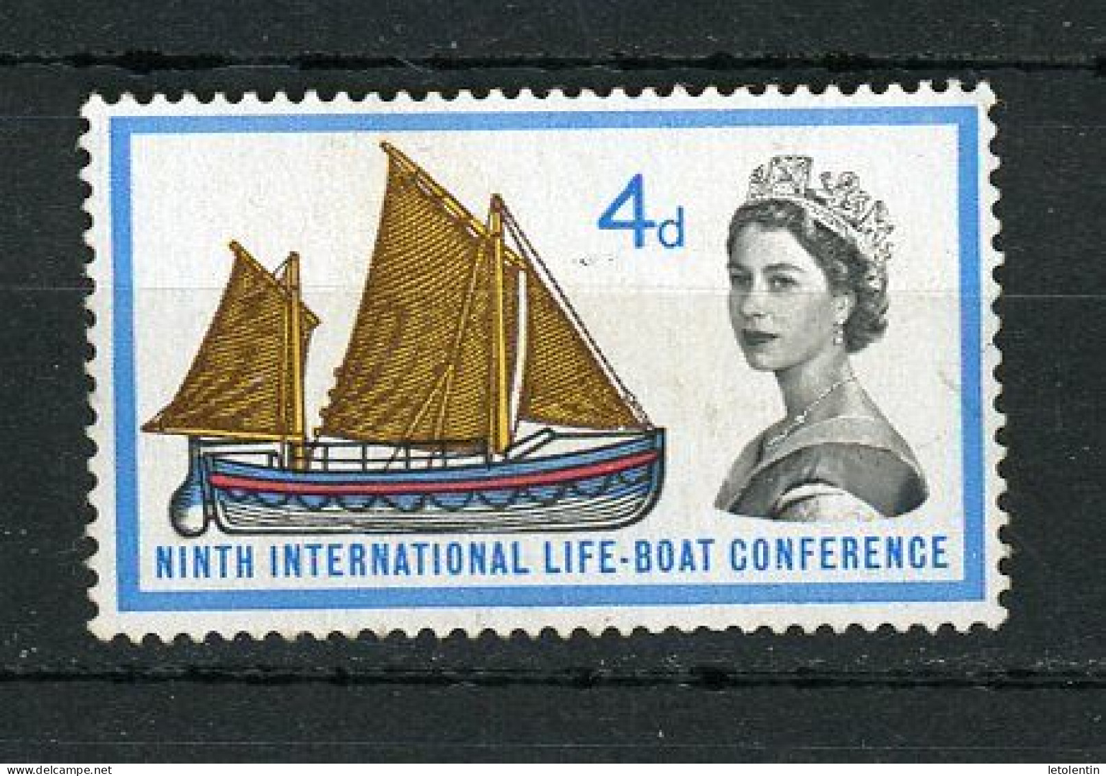 GRANDE BRETAGNE - CANOT DE SAUVETAGE   - N° Yvert 376** - Unused Stamps