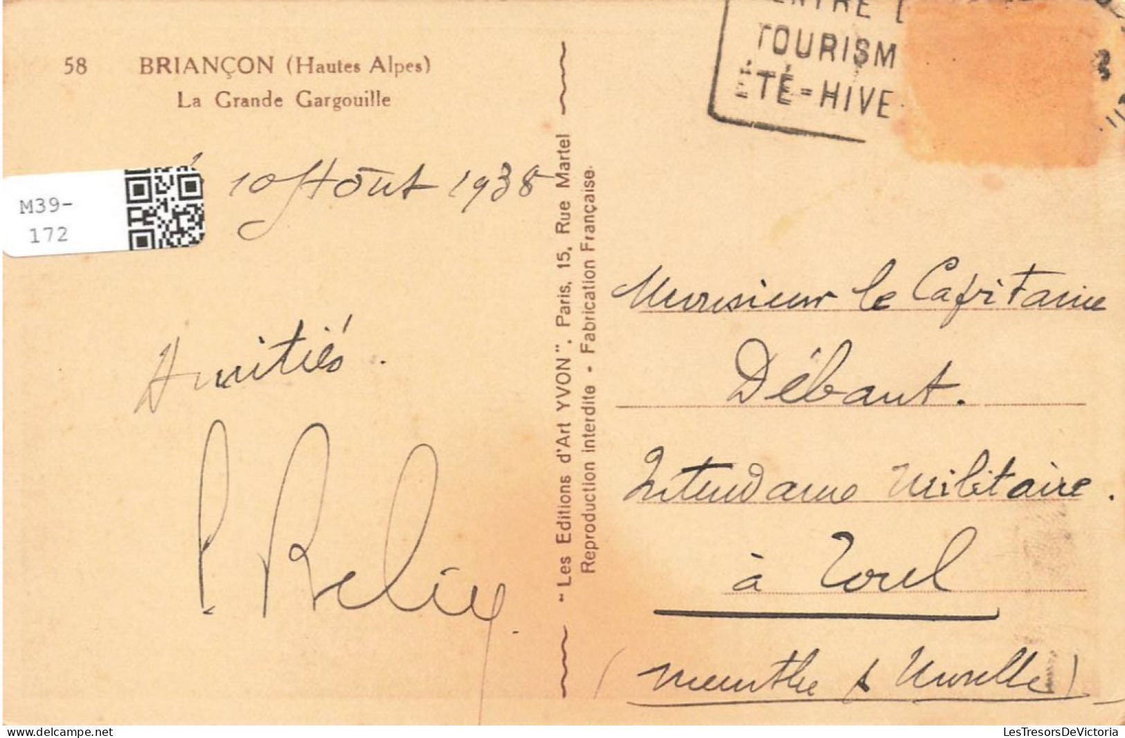 FRANCE - Briançon - Vue Sur La Grande Gargouille - Carte Postale Ancienne - Briancon