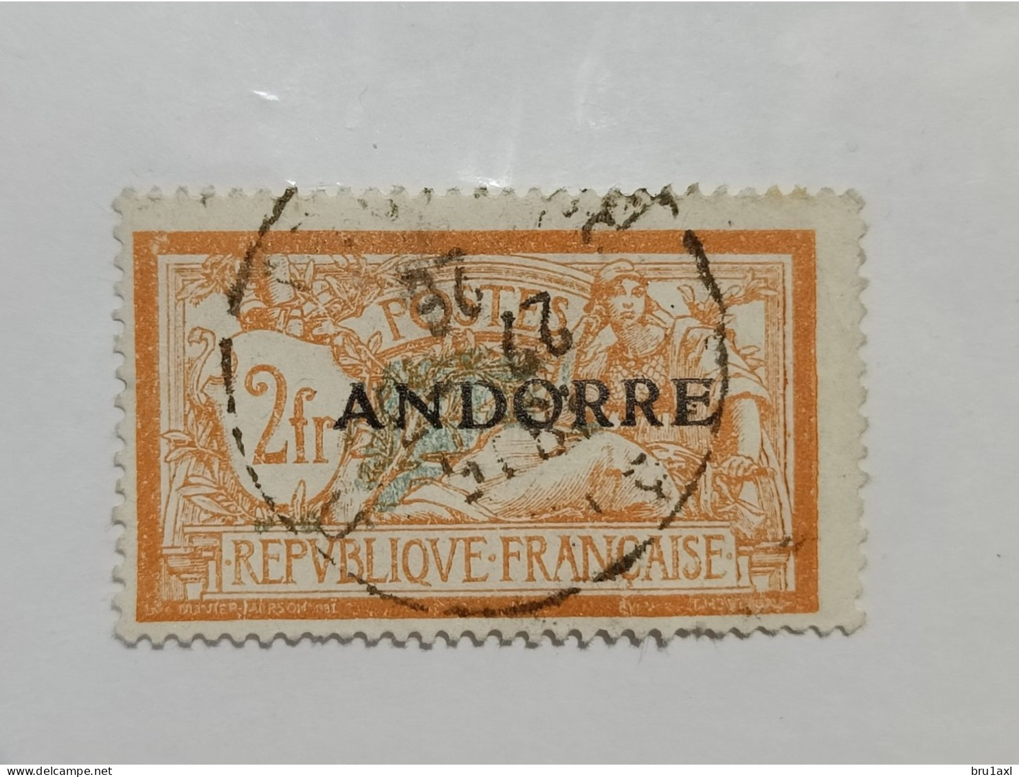 Andorra French 1931 Yv 19 (171) - Usati