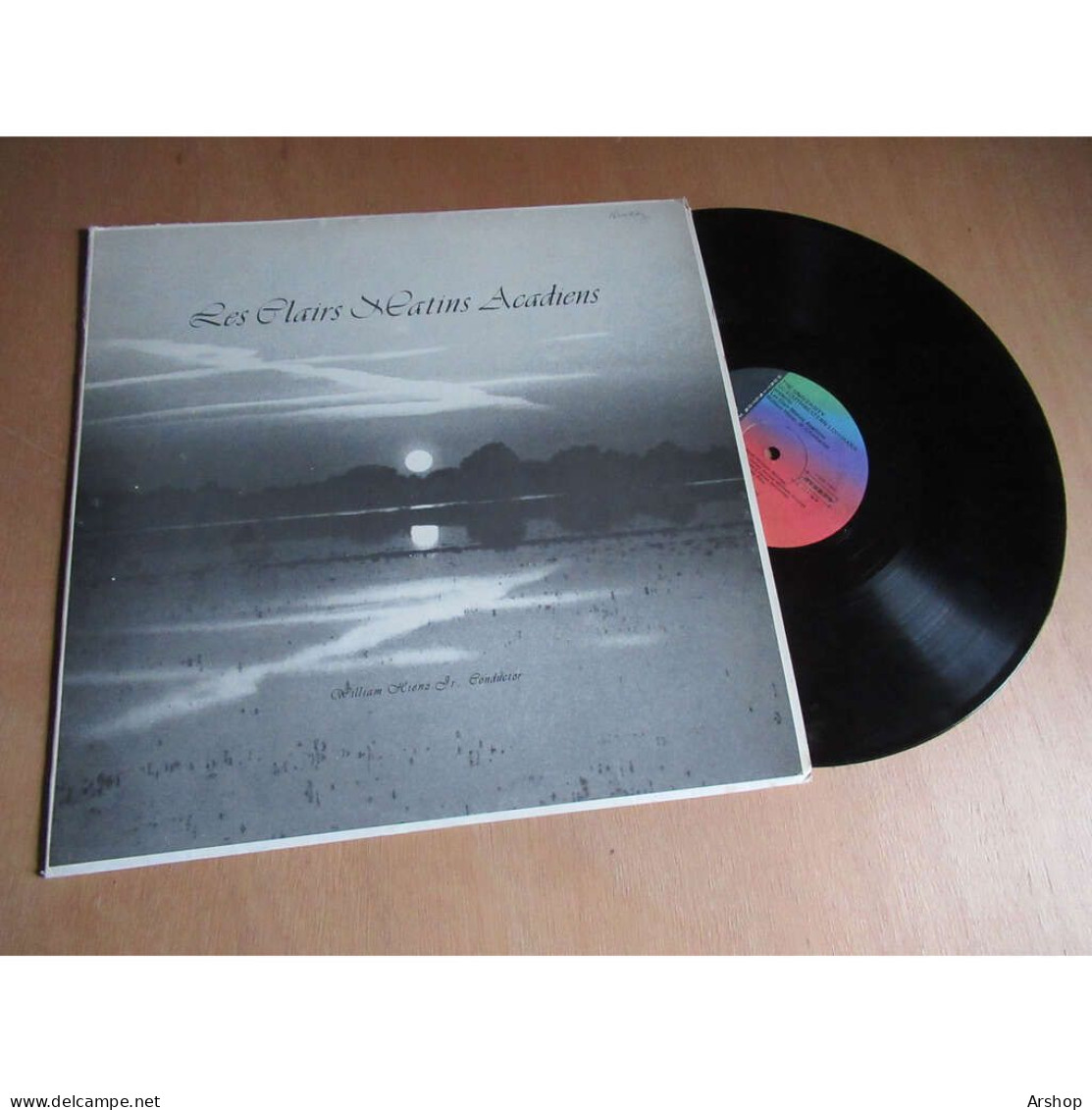 LES CLAIRS MATINS ACADIENS - WILLIAM HIENZ - Disque SILVER CREST CUSTOM - Canada - Country Y Folk