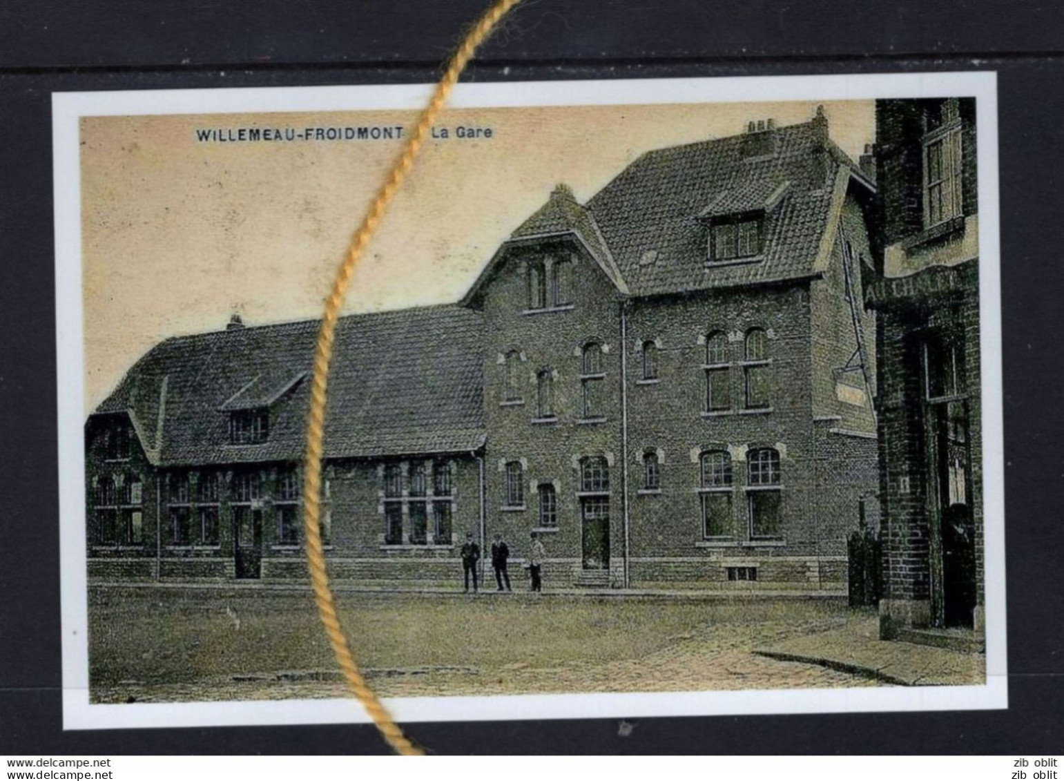 PHOTO WILLEMEAU TOURNAI HAINAUT GARE REPRO - Tournai