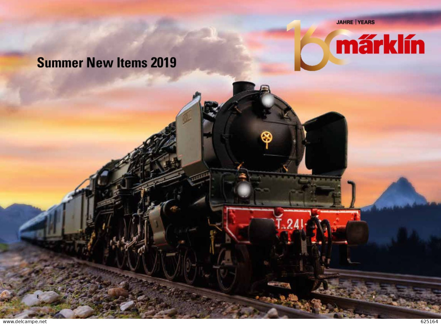 Catalogue MÄRKLIN 2019 Summer New Items - 160 JÄHRE - Englische Ausgabe - Inglés