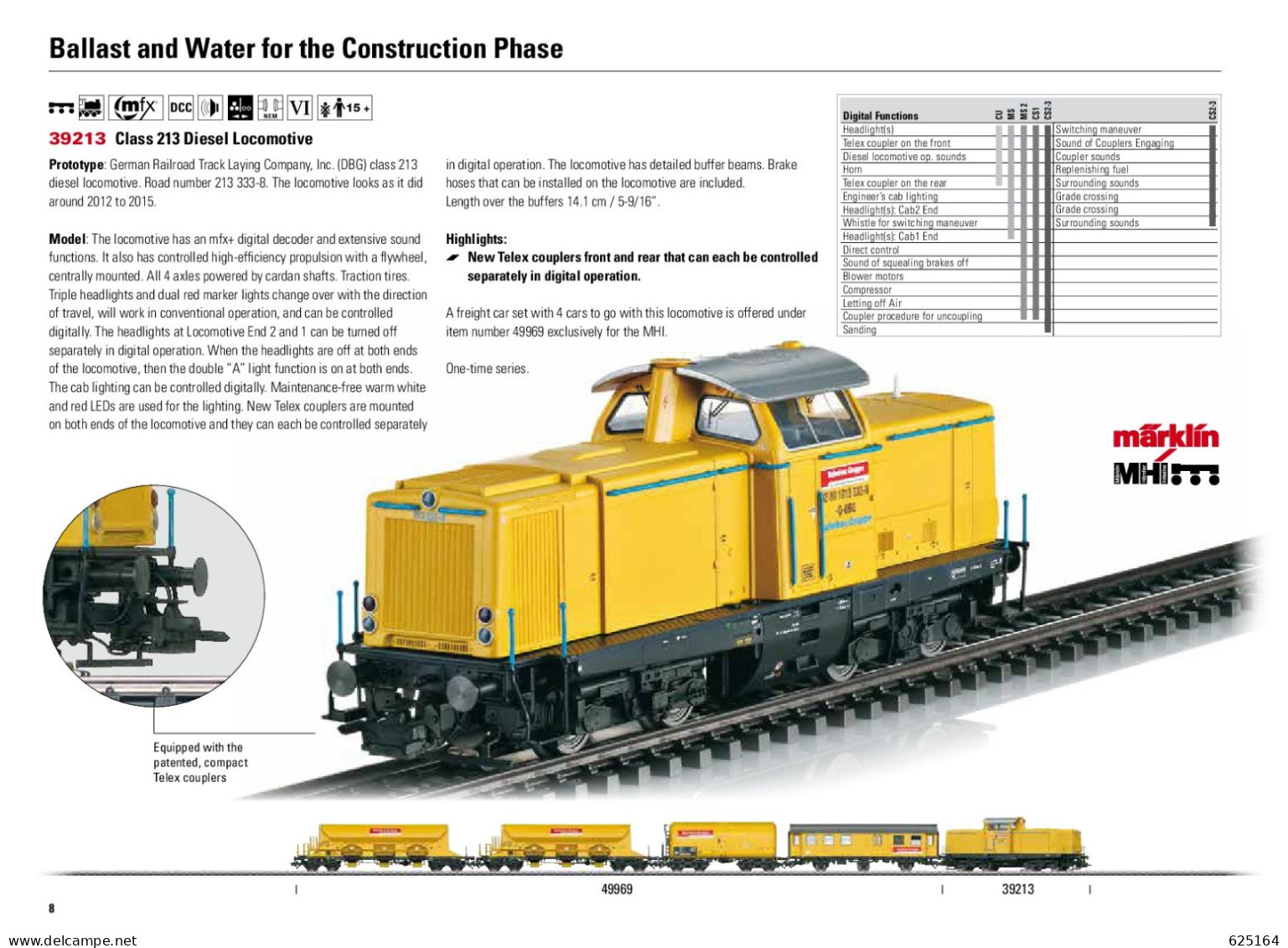 Catalogue MÄRKLIN 2019 Summer New Items - 160 JÄHRE - Englische Ausgabe - English