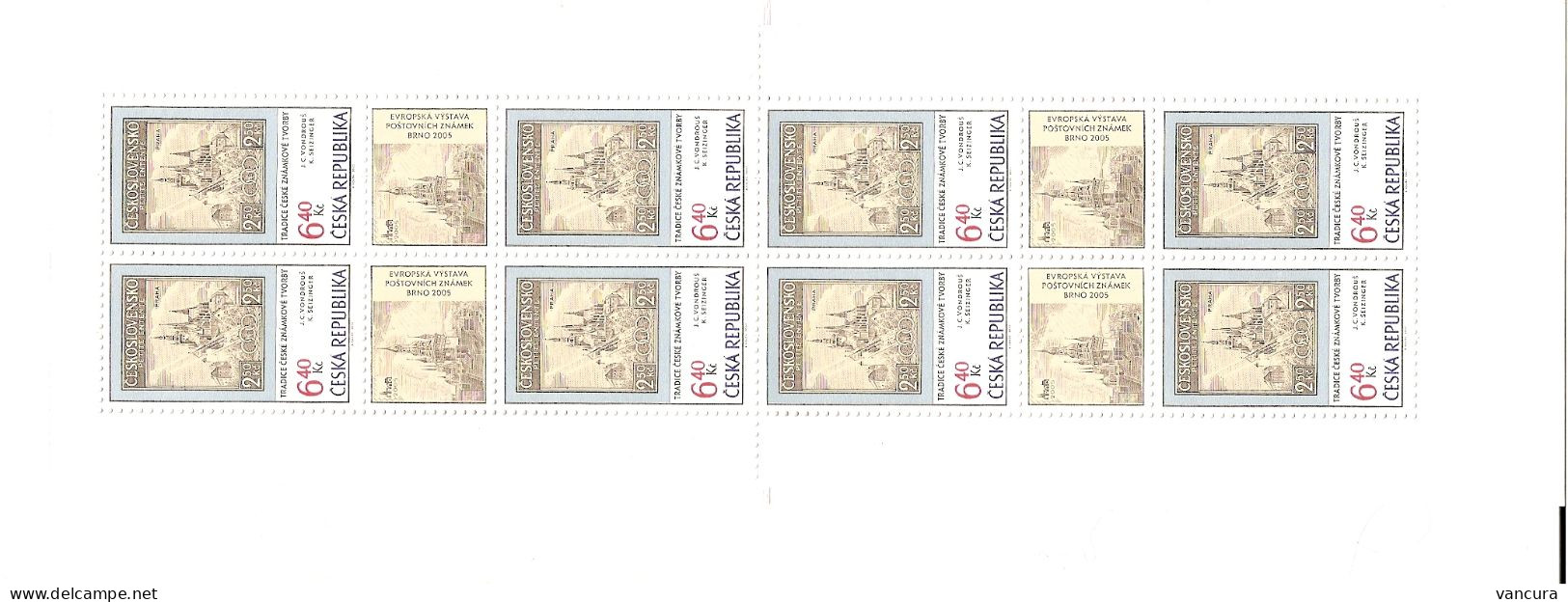 Booklet 347 Czech Republic - Traditions Of The Czech Stamp Design 2003 - Neufs