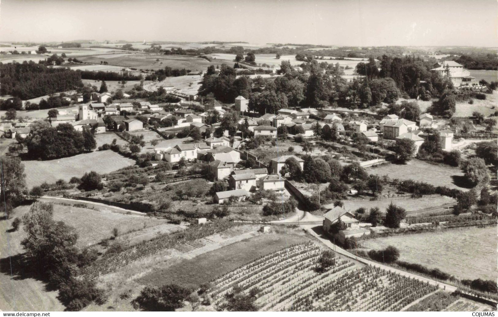 38 - DIEMOZ _S26265_ Vue Générale Aérienne - CPSM 14x9 Cm - Diémoz