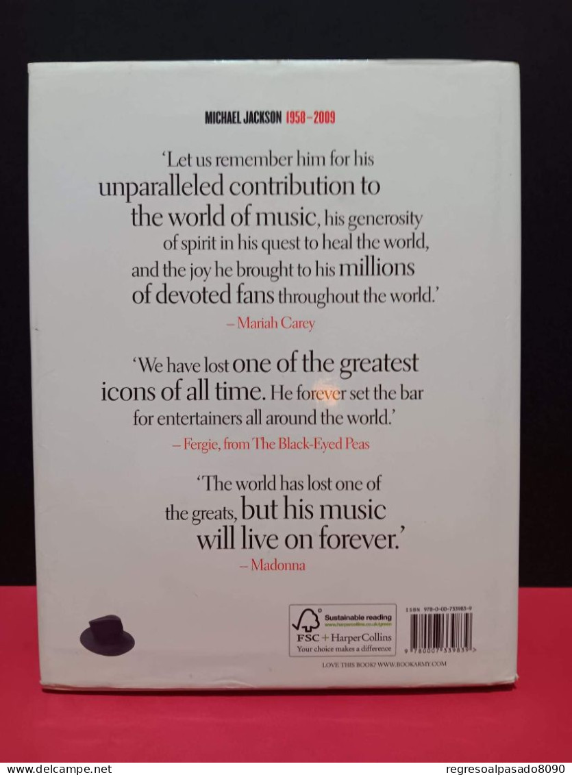 Libro Biografico Michael Jackson Legend Hero Icon A Tribute To The King Of Pop James Aldis En Ingles - Muziek