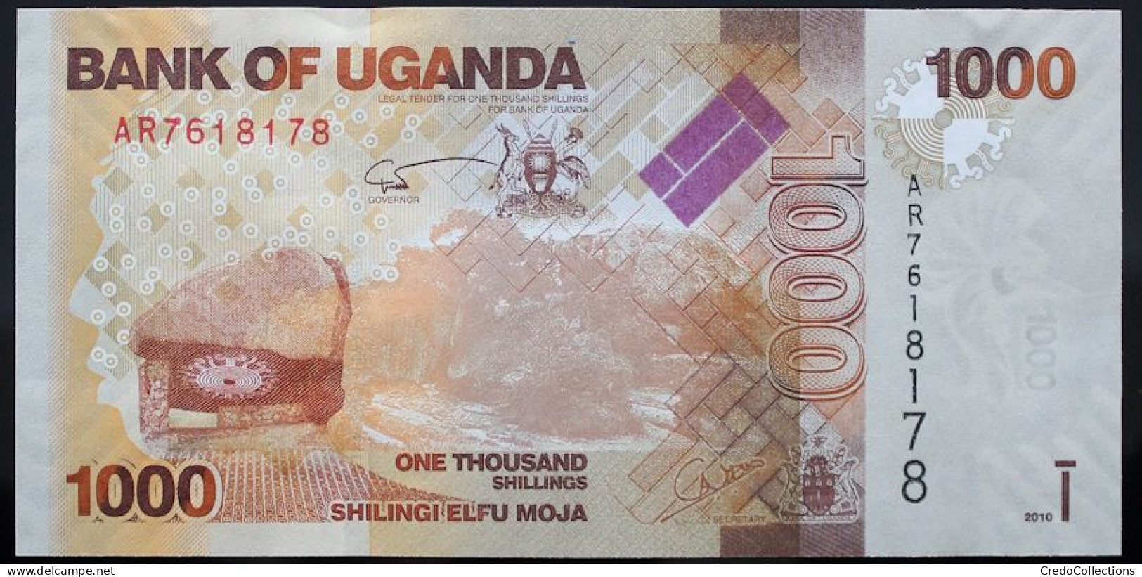 Ouganda - 1000 Shillings - 2010 - PICK 49a - NEUF - Uganda