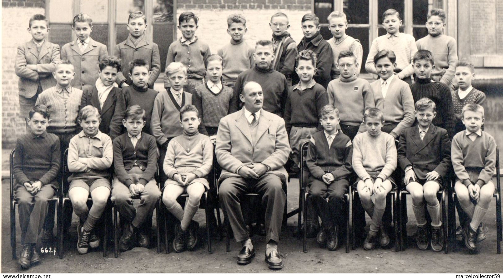 Photo De Classe Haubourdin 1956/1957 Be (59 Nord) - Haubourdin