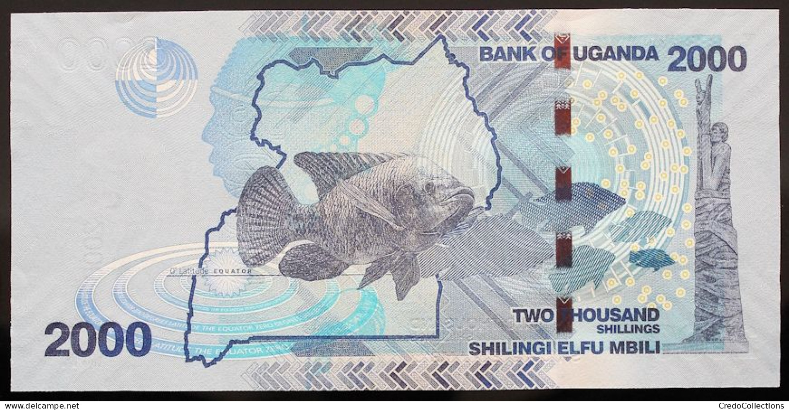 Ouganda - 2000 Shillings - 2010 - PICK 50a - NEUF - Uganda