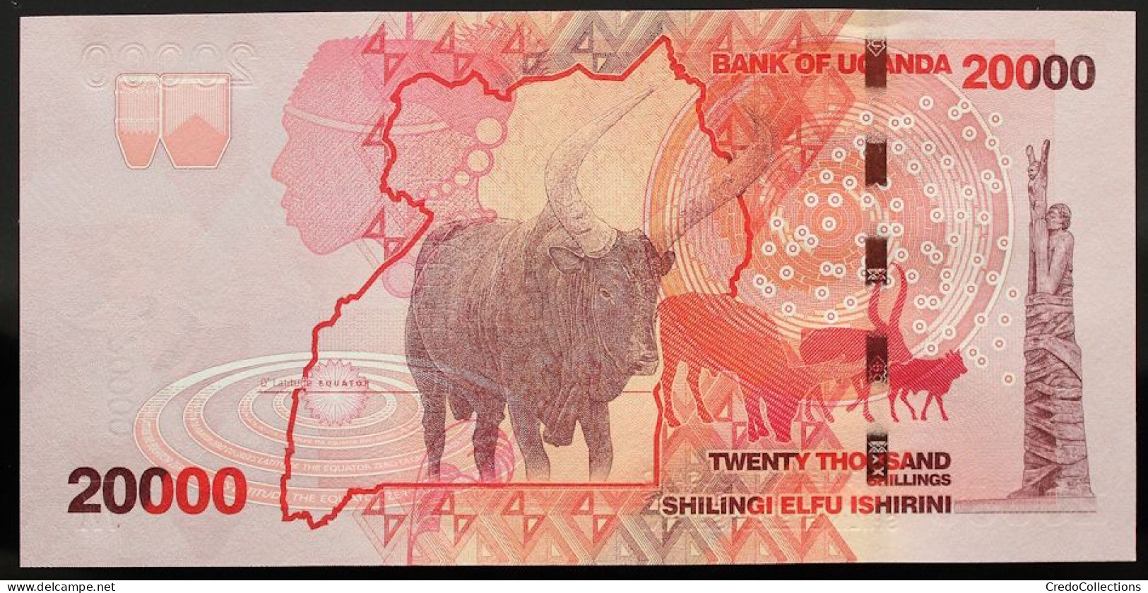 Ouganda - 20000 Shillings - 2010 - PICK 53a - NEUF - Uganda