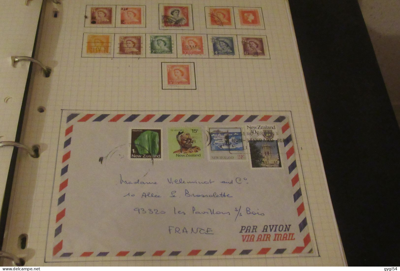 DOM TOM    LOT DE TIMBRES et de LETTRES