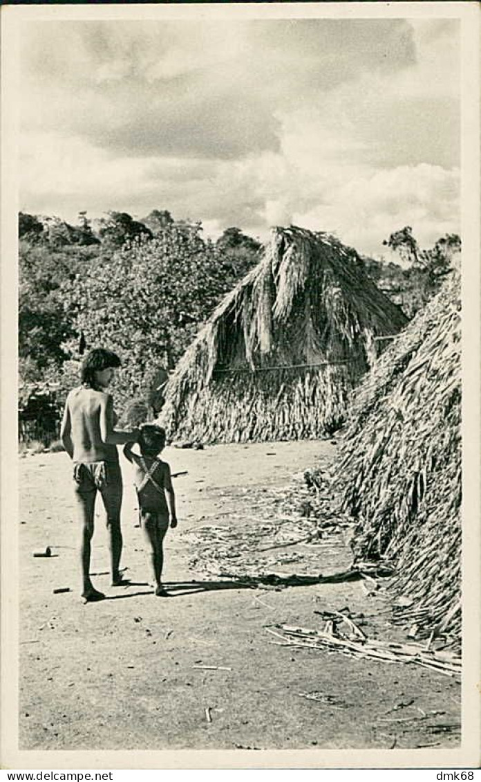 VENEZUELA - FOLKLORE VENEZOLANO - INDIA PANARE EN POBLADO - ESTADO BIOLIVAR - ED. SANTIAGO C.A. - 1940s (17789/2) - Venezuela