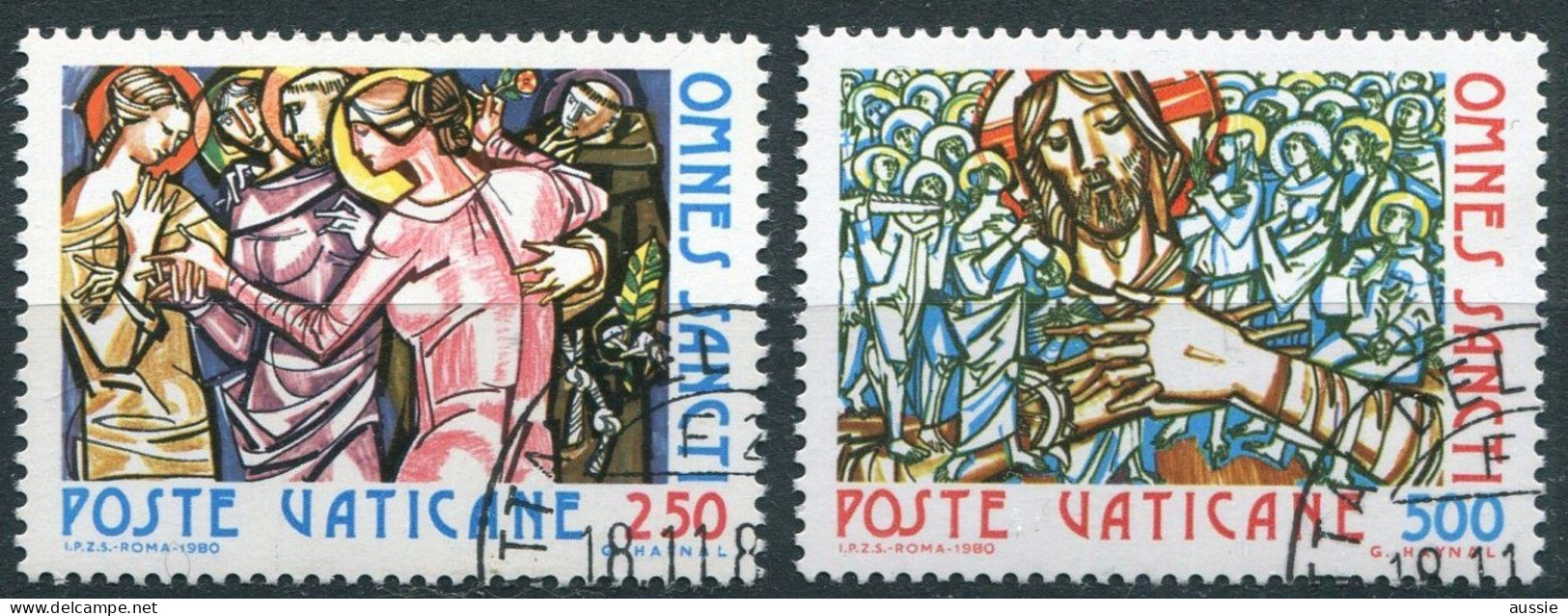 Vatikaan Vatican 1980 Yvertnr. 700-701 (o) Oblitéré - Usati