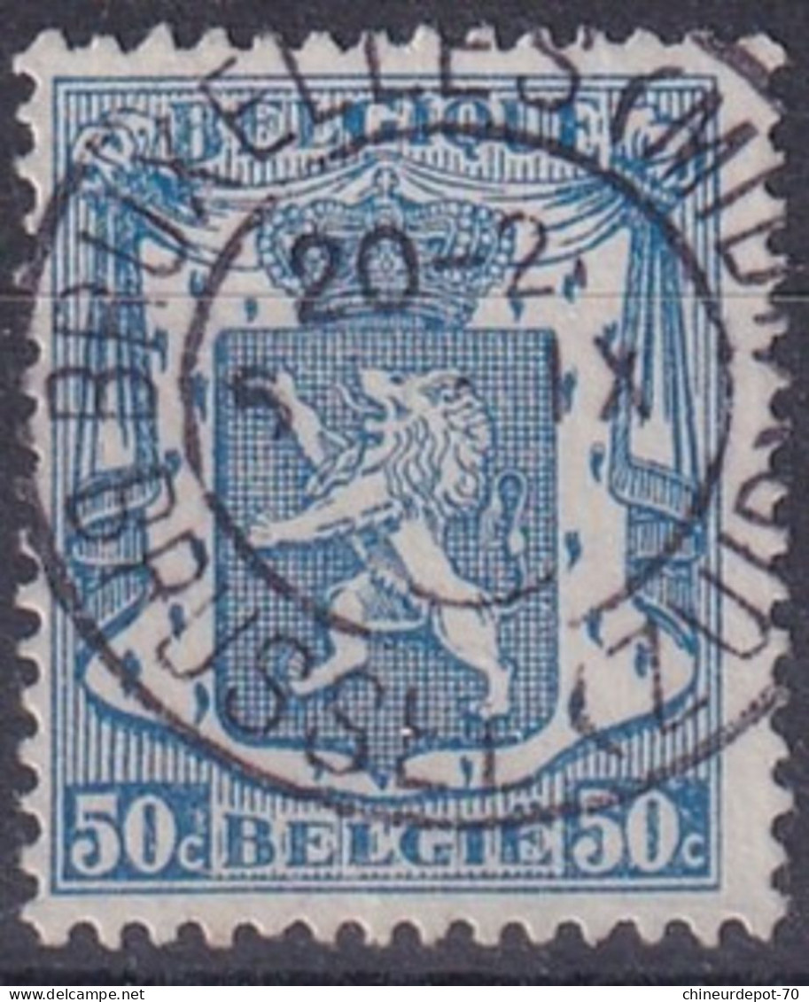 Lion Héraldique Cachet Bruxelles Brussel - 1929-1937 Leone Araldico