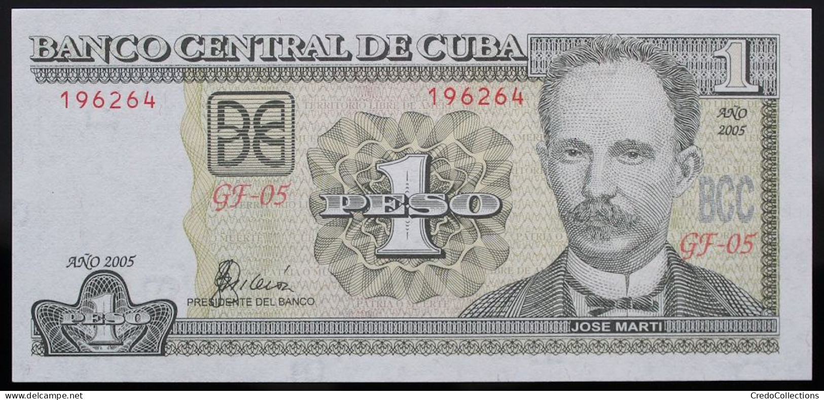 Cuba - 1 Peso - 2005 - PICK 121e - NEUF - Cuba